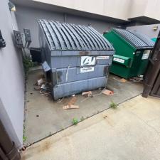 Dumpster Pad Cleaning 3